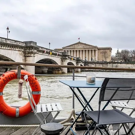 Luxury Houseboat Vip Service - Show Jumping Apartment Paris